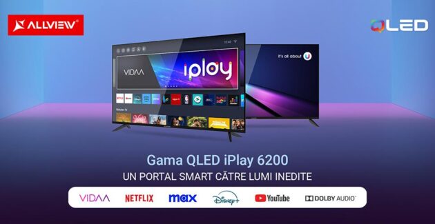 Allview a lansat iPLAY6200-U, noua gamÄ de televizoare QLED cu sistem de operare VIDAA