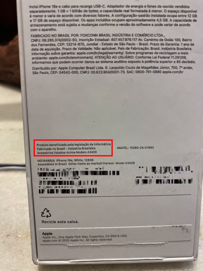 Cu mari incertitudini politice Ã®n spate, Apple a Ã®nceput fabricarea modelului iPhone 16e Ã®n Brazilia