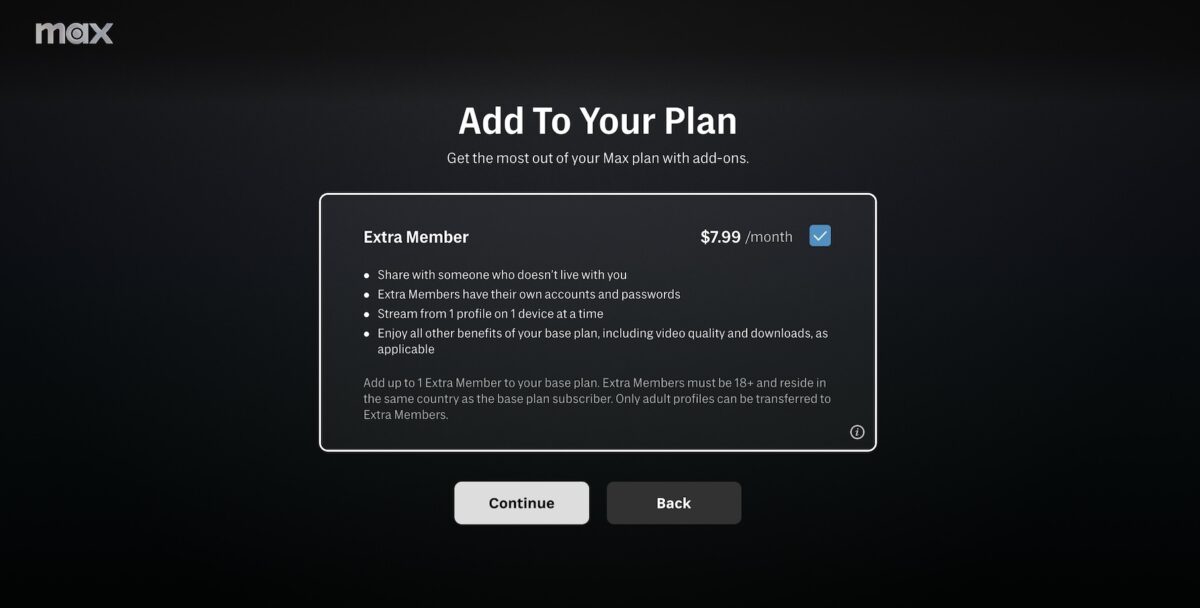 Serviciul de streaming video Max interzice share account-ul (Ã®mpÄrÅ£irea contului) Åi lanseazÄ pachetul âExtra Memberâ
