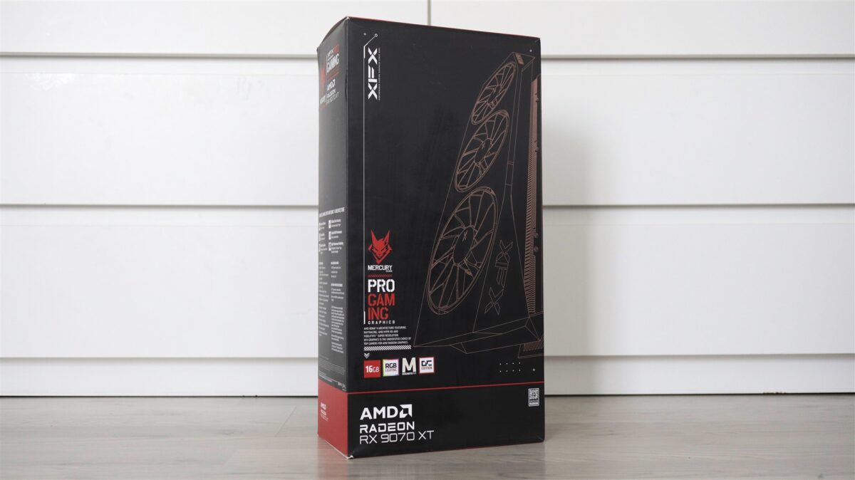 Placa video XFX Mercury AMD Radeon RX 9070XT Gaming Edition - review