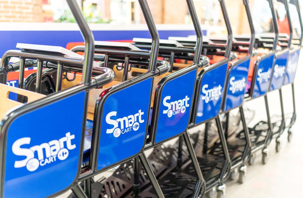 Carrefour lanseazÄ un proiect pilot Ã®n RomÃ¢nia Åi oferÄ cumpÄrÄtorilor cÄrucioare inteligente care sÄ le optimizeze timpul petrecut la cumpÄrÄturi