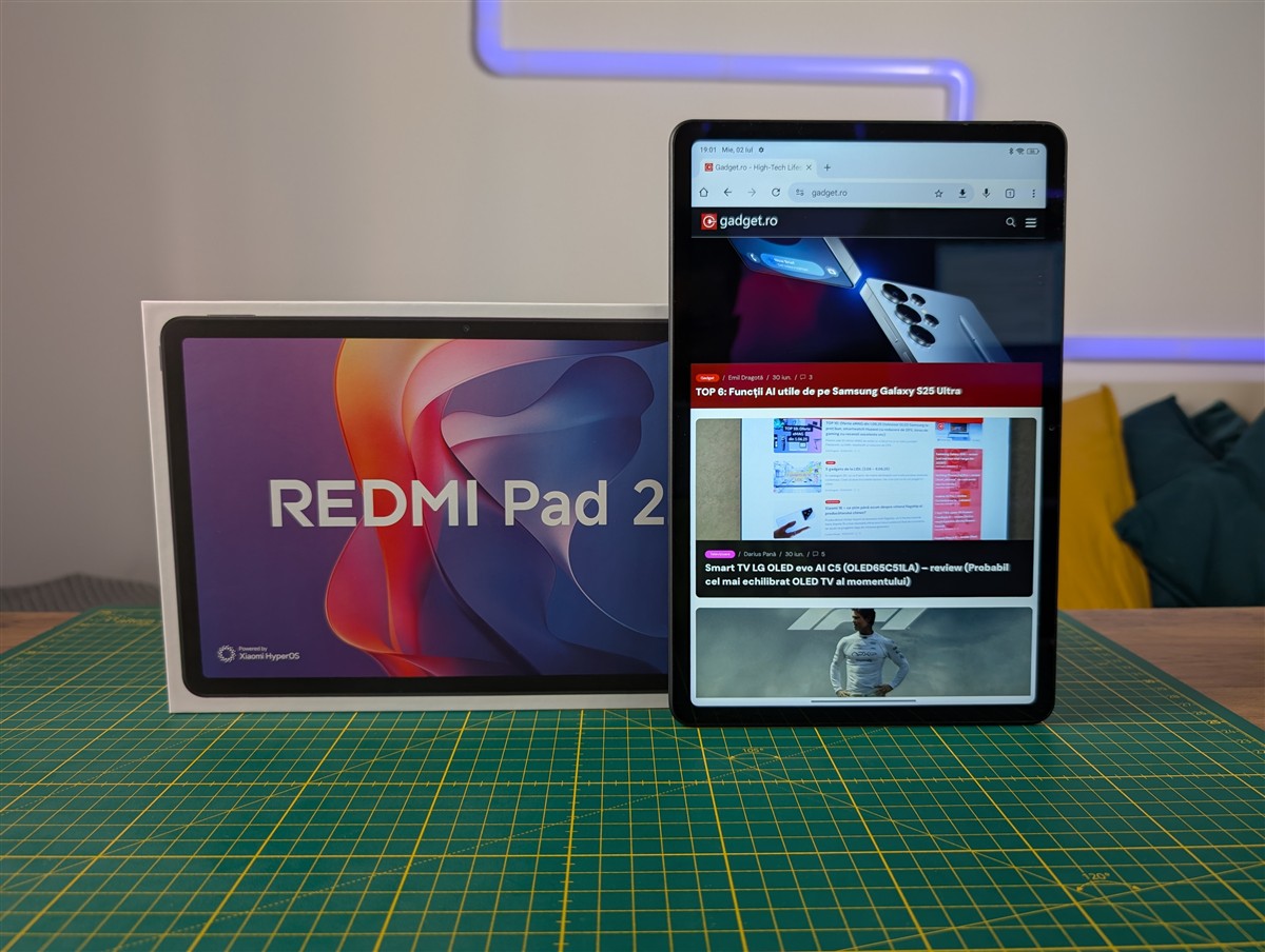 De ce Xiaomi Redmi Pad 2 mi se pare a fi surprinzÄtor de bunÄ pentru preÈul ei?