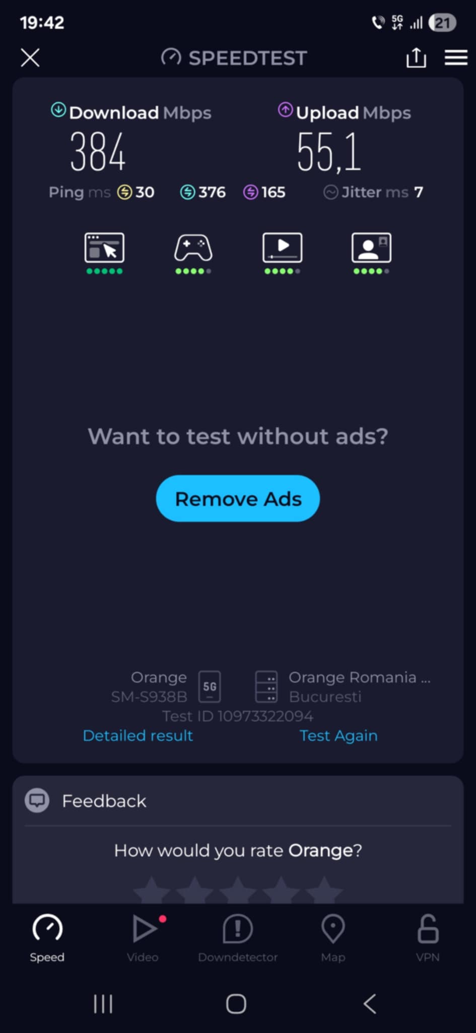 Orange introduce tehnologia 5G / 5G+ Ã®n Åapte noi oraÅe din RomÃ¢nia