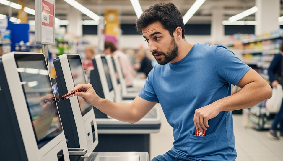 Pentru cÄ se furÄ foarte mult, lanÅ£ul de supermarketuri Delhaize va permite utilizarea caselor automate doar clienÅ£ilor cu card de fidelitate (se va implementa oare Åi la Mega Image?)