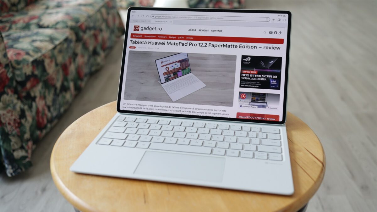 Tableta Huawei MatePad Pro 12.2 2025 PaperMatte Edition - review
