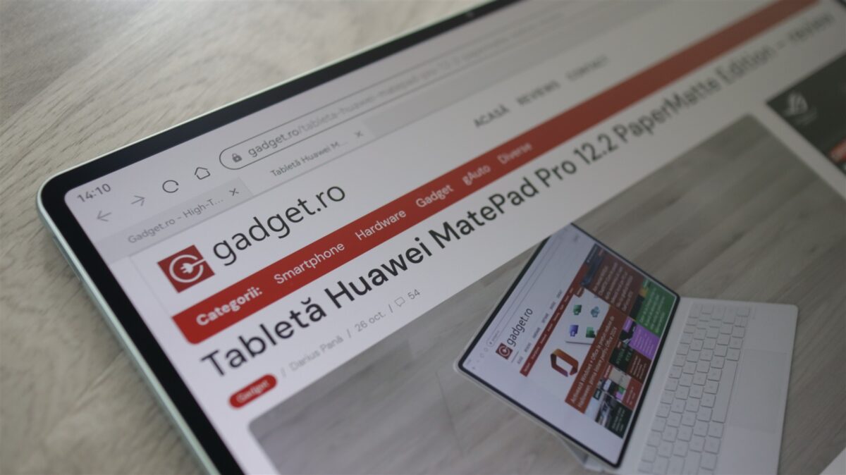 Tableta Huawei MatePad Pro 12.2 2025 PaperMatte Edition - review