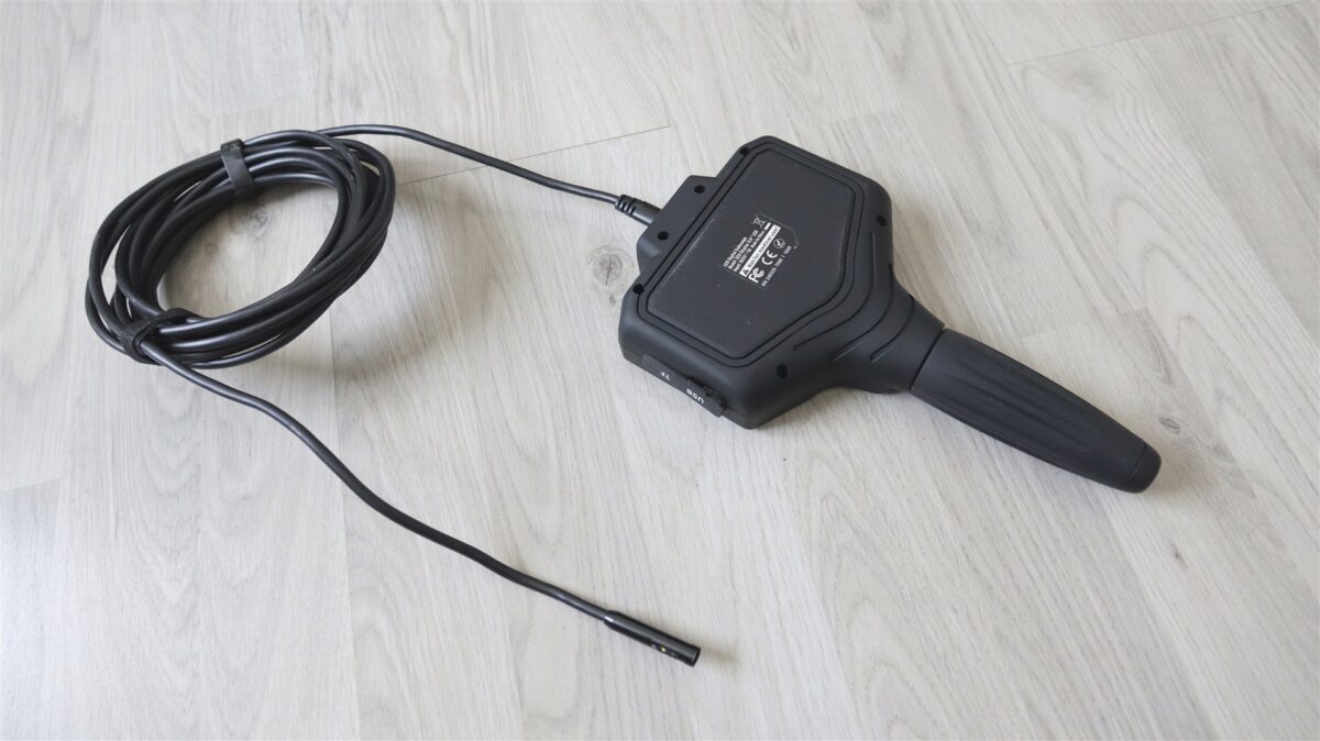 CamerÄ endoscopicÄ de inspecÈie la 360 grade cu ecran IPS de 5 inch VEVOR SC8 – review + cod de reducere