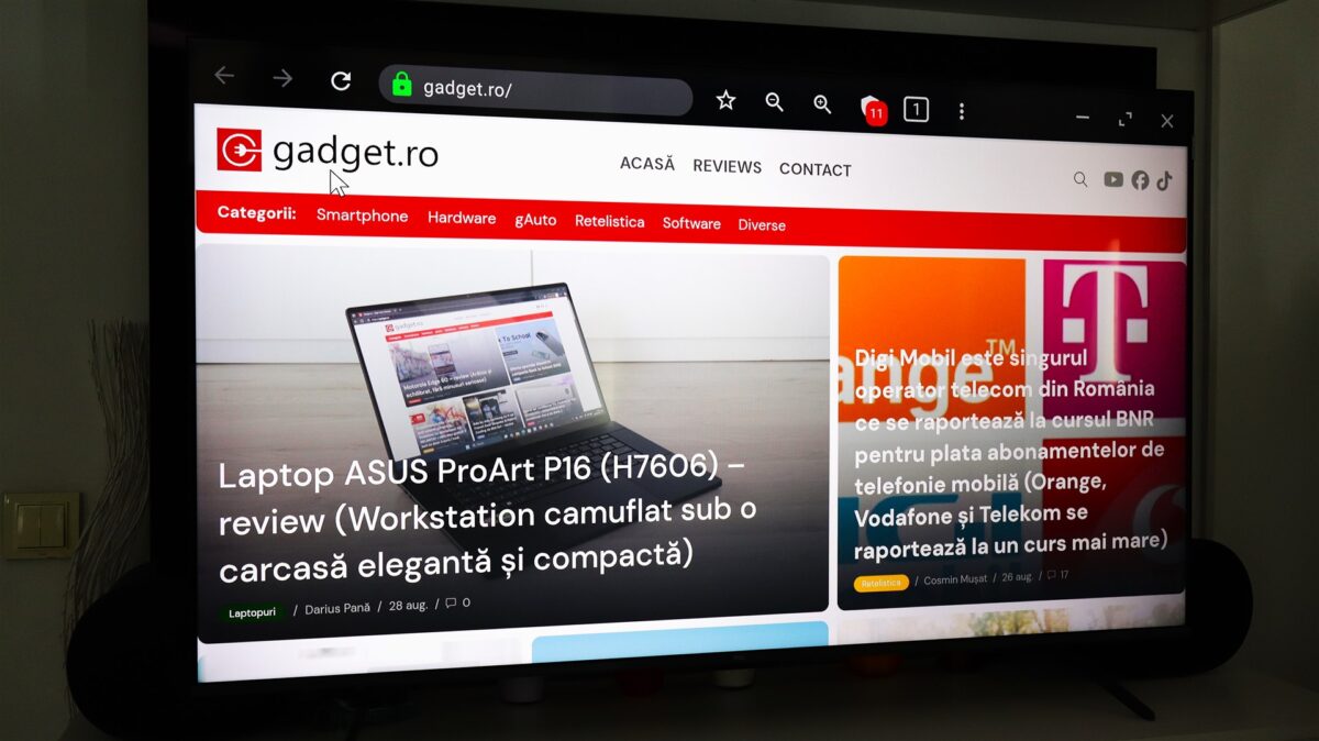 Smart TV TCL QLED 55P8K - review