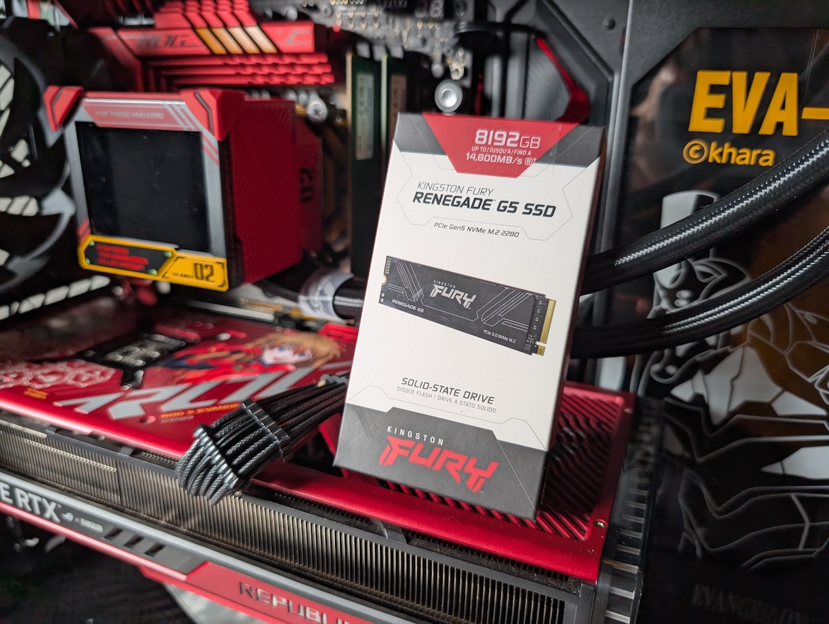 SSD Kingston Fury Renegade G5 8TB PCIe 5.0 x4 M.2 2280 – review (cel mai mare SSD pe PCIe 5.0)