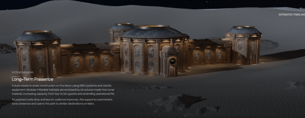 O companie americanÄ cere pÃ¢nÄ la 1 milion de euro avans pentru cei care vor sÄ se cazeze la primul âhotelâ de pe LunÄ