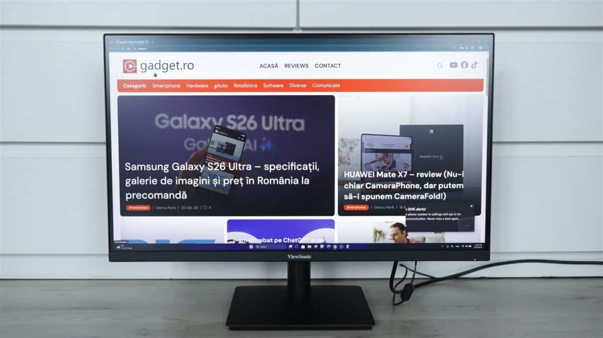 Telefon Samsung Galaxy S26 Ultra cu ecran mare și specificații avansate, ideal pentru pasionații de.