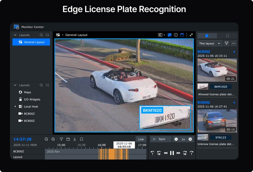 Synology BC800Z sau cum aratÄ o camerÄ bullet cu AI pentru zona de business
