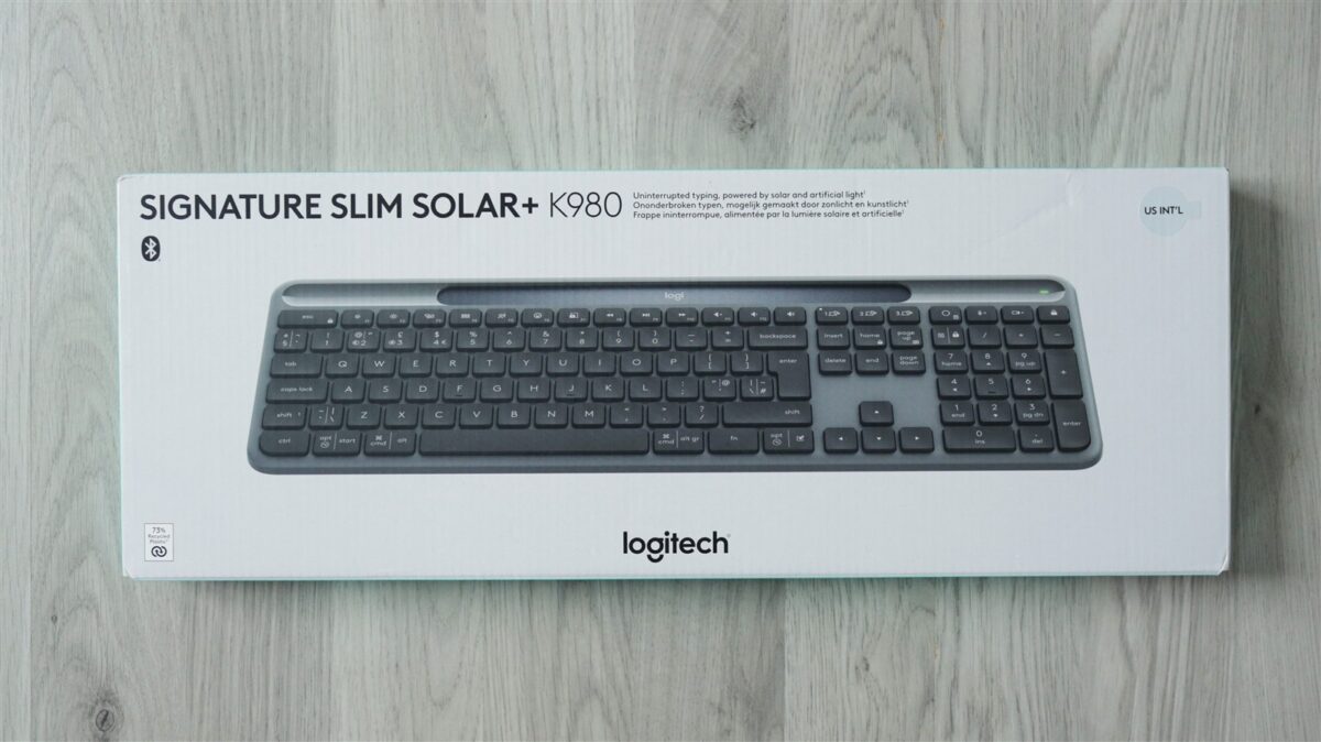 Tastatura Logitech Signature Slim Solar+ - review