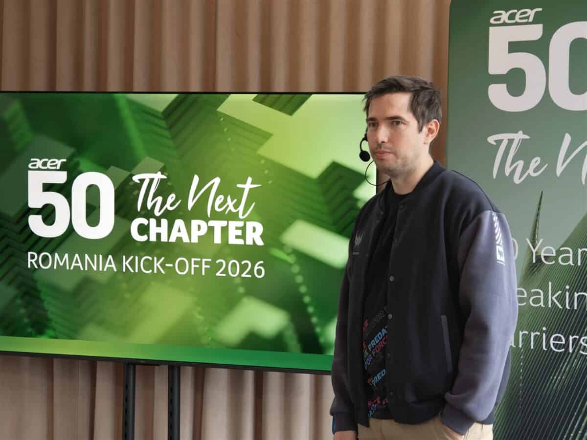 Acer a marcat la BucureÈti 50 de ani de activitate Èi a prezentat direcÈiile strategice pentru era AI