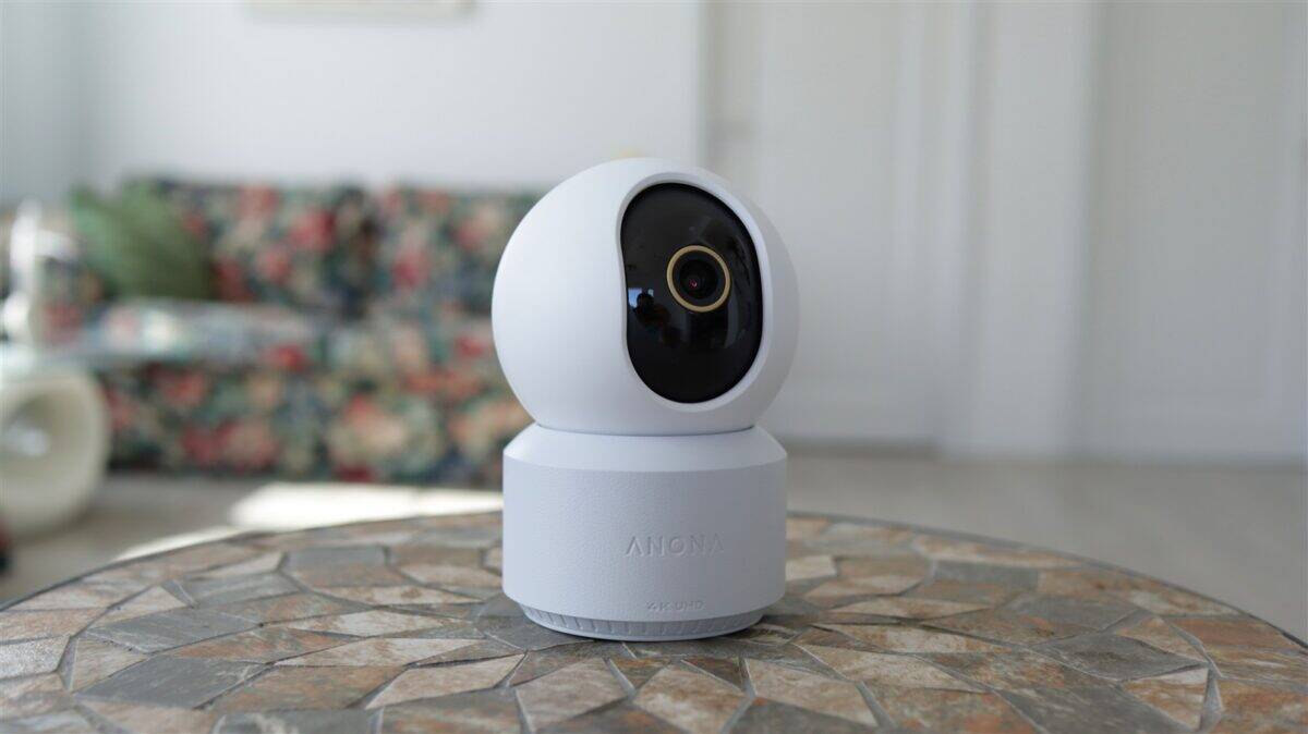 Camera de supraveghere interio ANONA PANO 4K UHD - review
