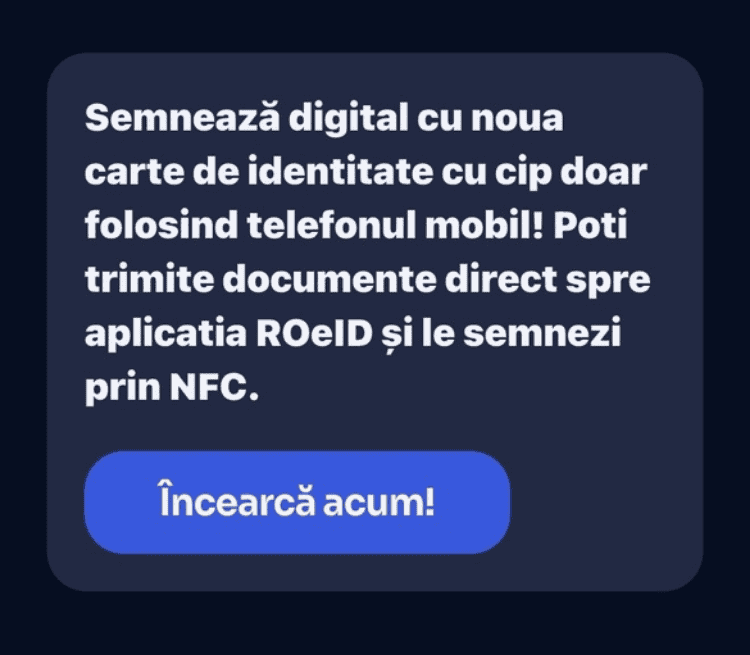Cartea de identitate cu cip poate fi folositÄ pentru semnarea digitalÄ a documentelor tip PDF (iatÄ ce paÅi trebuie respectaÅ£i)
