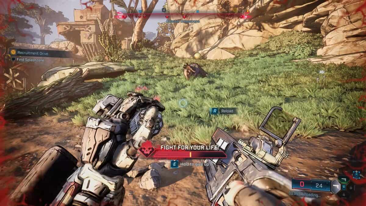 Screenshot Borderlands 4 test cu memoria RAM DDR5 XPG Lancer Blade si SSD Legend 860