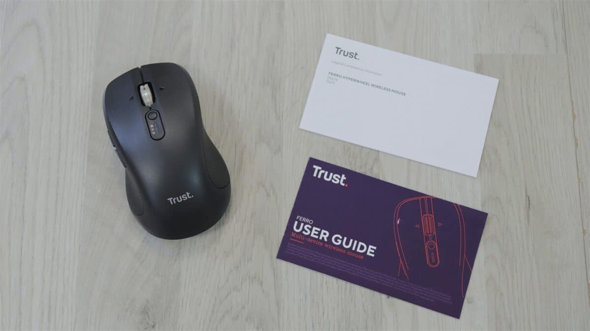 Mouse wireless multi-device Trust Ferro Hyperscroll - review