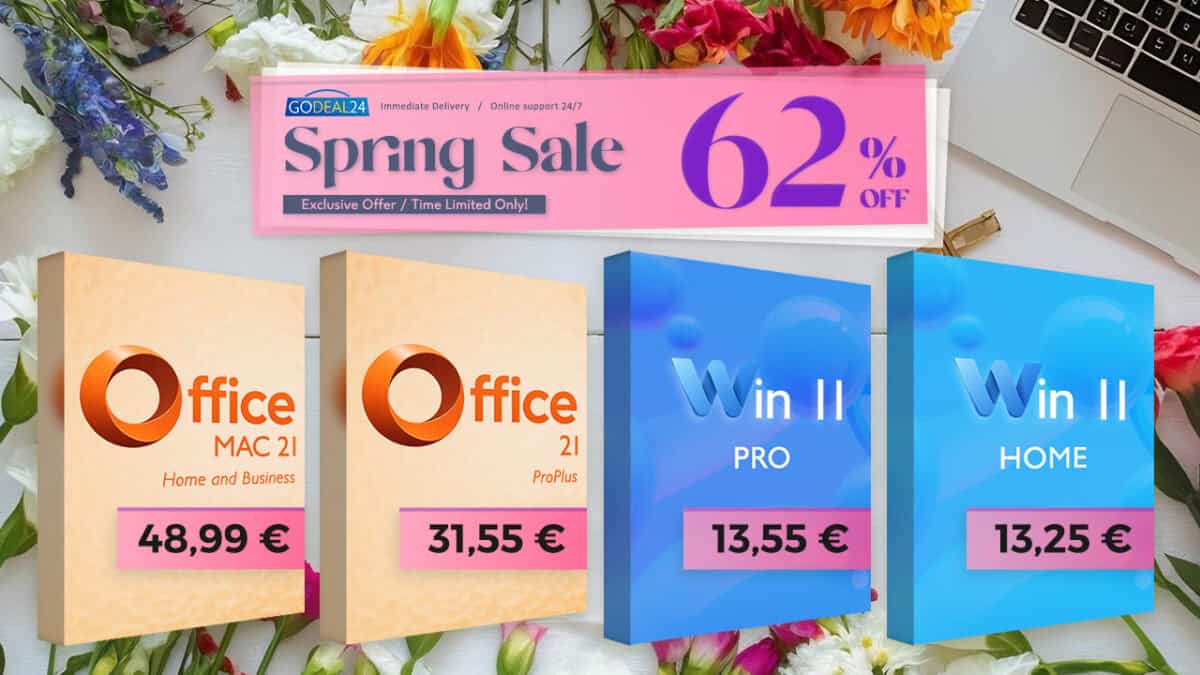 Oferte de primÄvarÄ la key-urile pentru activarea Windows 11, Office 2021 Pro  (Office 2019 Èi Office 2016 au rÄmas fÄrÄ suport pe partea de vulnerabilitÄÈi de securitate din partea Microsoft)
