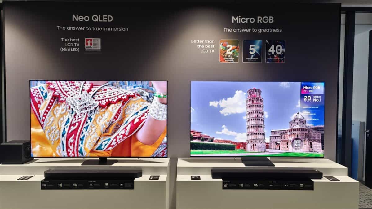 Samsung Micro RGB vs Samsung Neo QLED
