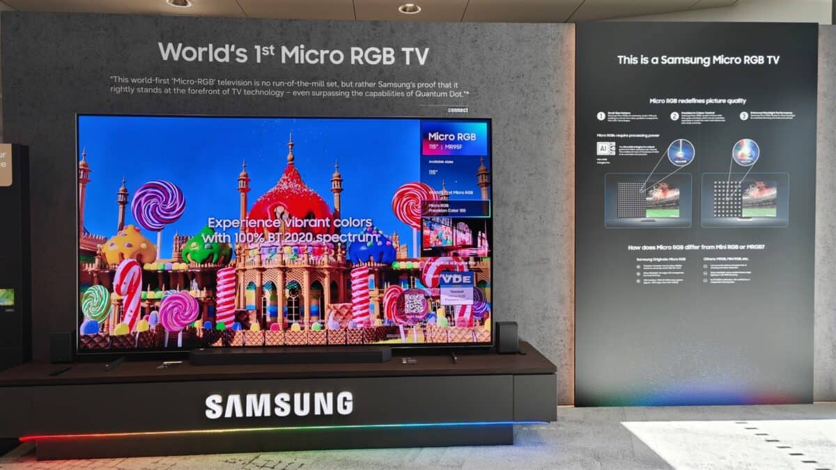 Noile televizoare Samsung Micro RGB la Inside Samsung 2026