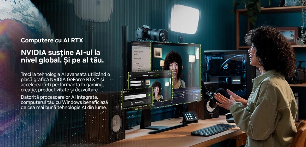 CÃ¢t de mare poate face diferenÈa o placÄ video NVIDIA GeForce RTX 5080 Laptop Ã®n programele ce ruleazÄ AI local? RÄspuns: Rezultatele vin Èi de zeci de ori mai rapid!