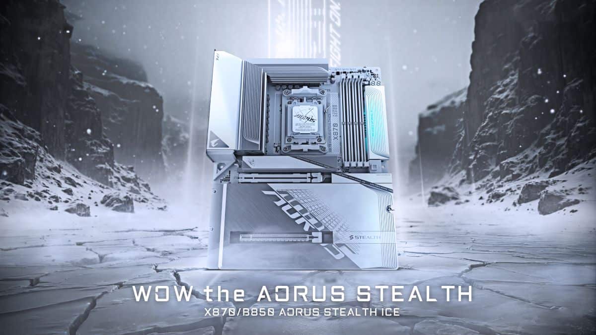 Placa de baza GIGABYTE X870 AORUS STEALTH ICE