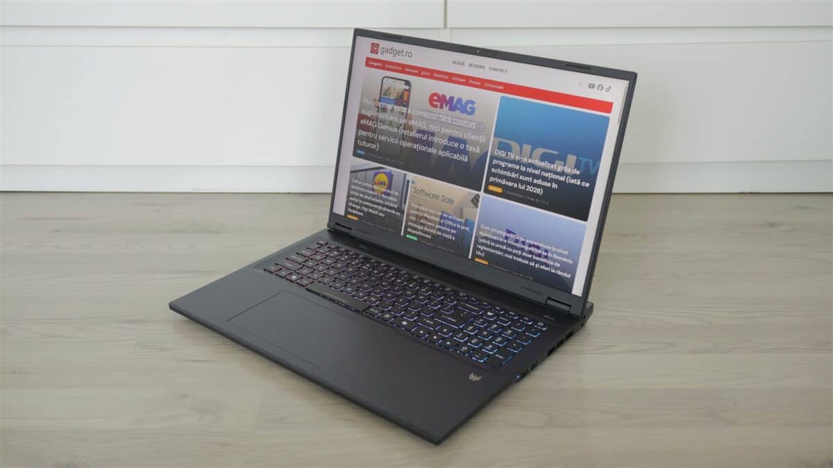 Laptop gaming Acer Predator Helios Neo 18 AI PHN18-72 - prezentare