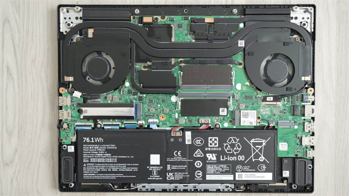 Laptop gaming GIGABYTE Gaming A16 (GA6H) - review