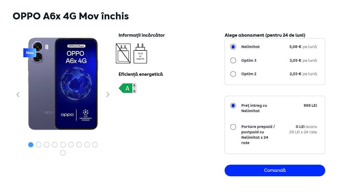 Digi Mobil Ã®Åi Ã®mbogÄÅ£eÅte oferta de smartphone-uri cu 5 noi modele (mai 2026)