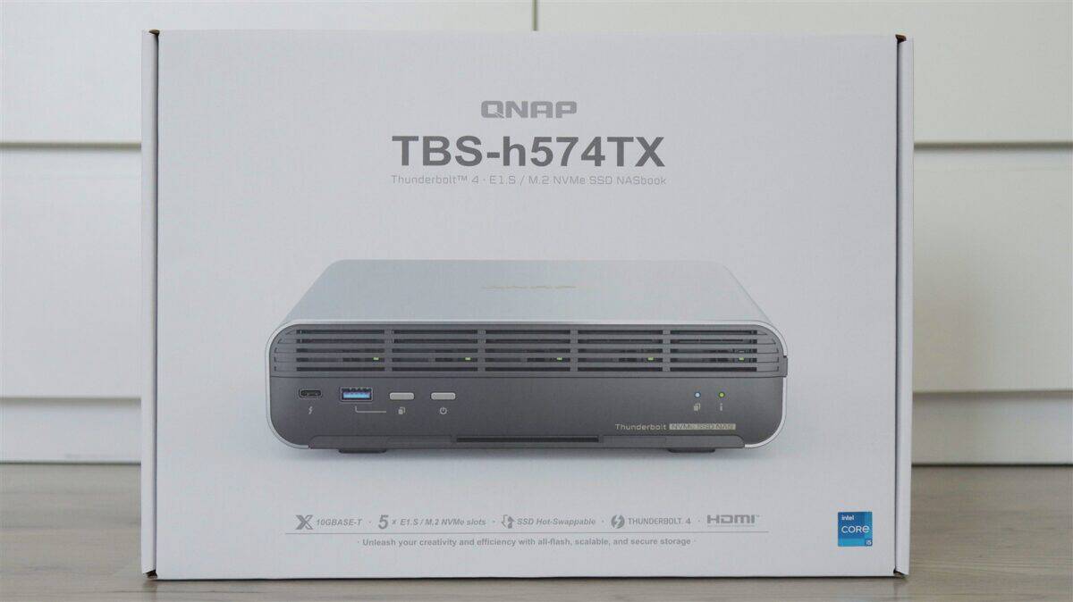 NAS QNAP TBS-h574TX - review