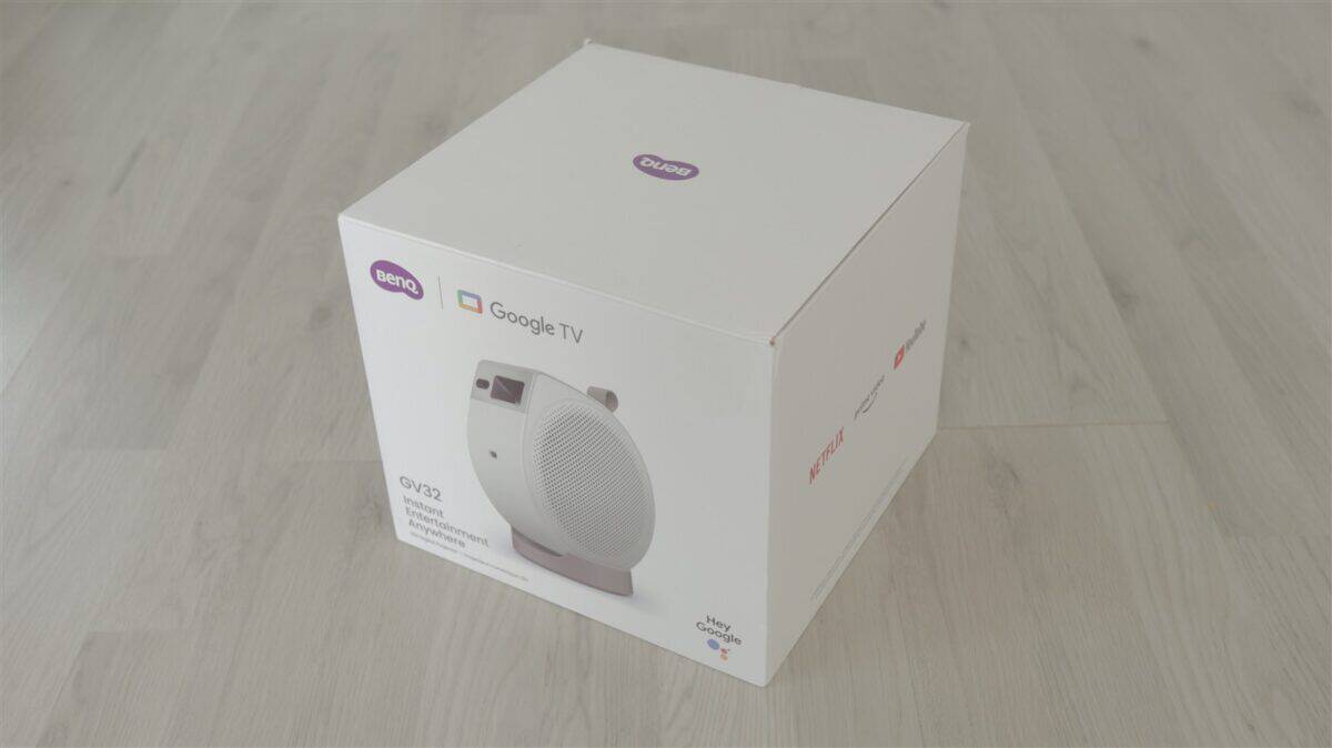 Proiector portabil BenQ GV32 - review