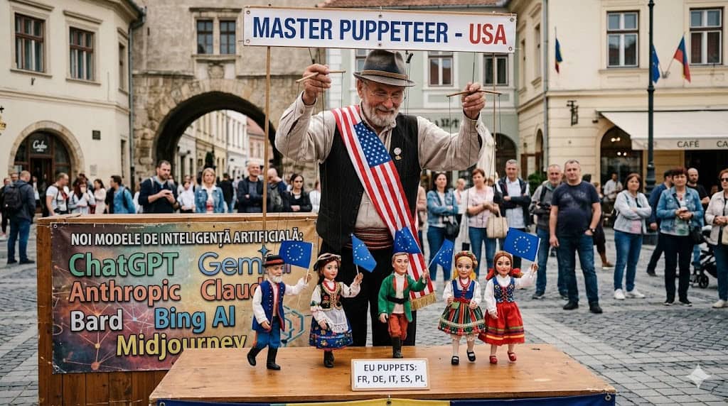 Europa este la mÃ¢na Statelor Unite ale Americii Ã®n ceea ce priveÅte inteligenÅ£a artificialÄ (o decizie recentÄ a guvernului american dovedeÅte cÃ¢t de nesemnificativi suntem)