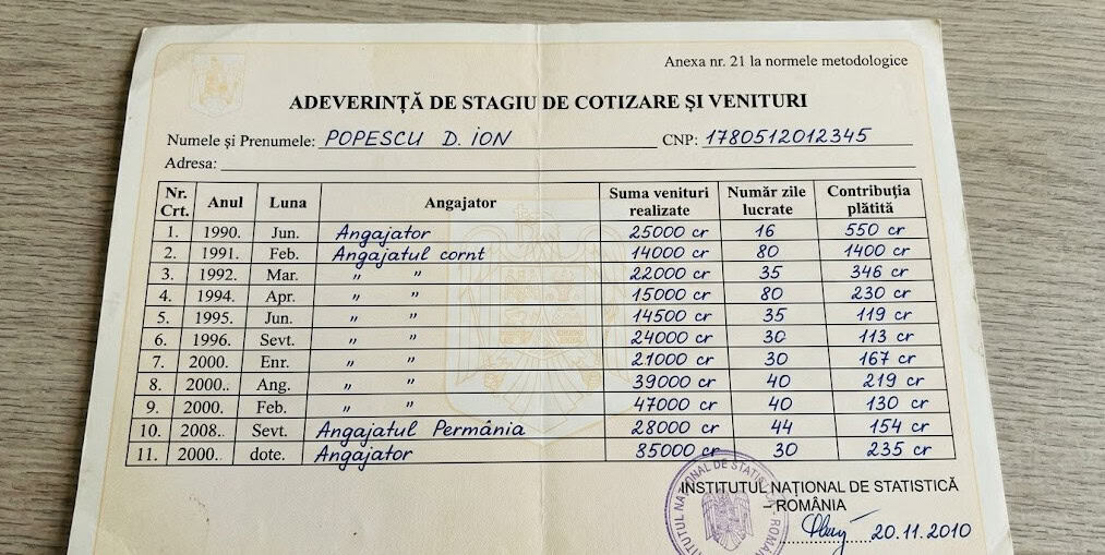 M-am dus la Casa JudeÅ£eanÄ de Pensii Åi am simÅ£it cum m-am Ã®ntors Ã®n timp cu 30 de ani (tehnologie limitatÄ, multÄ activitate cu pixul Åi cu foaia)