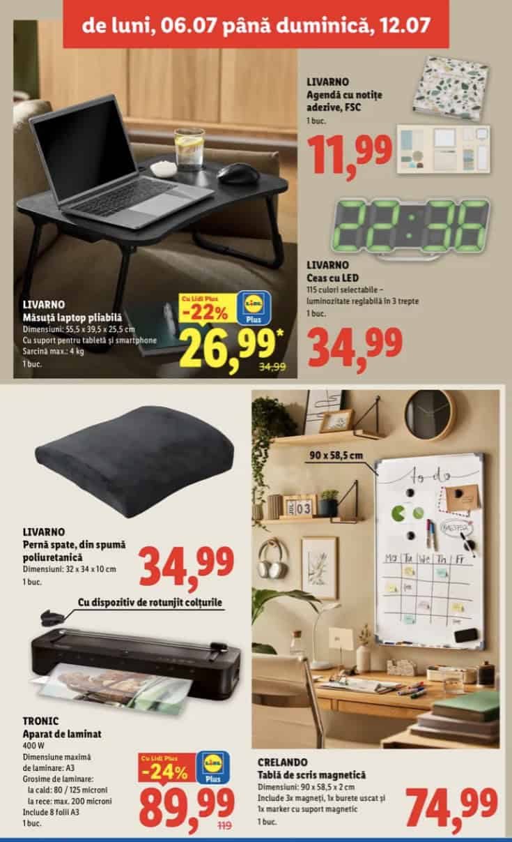 5 gadgets de la LIDL (6.07 – 12.07.26)
