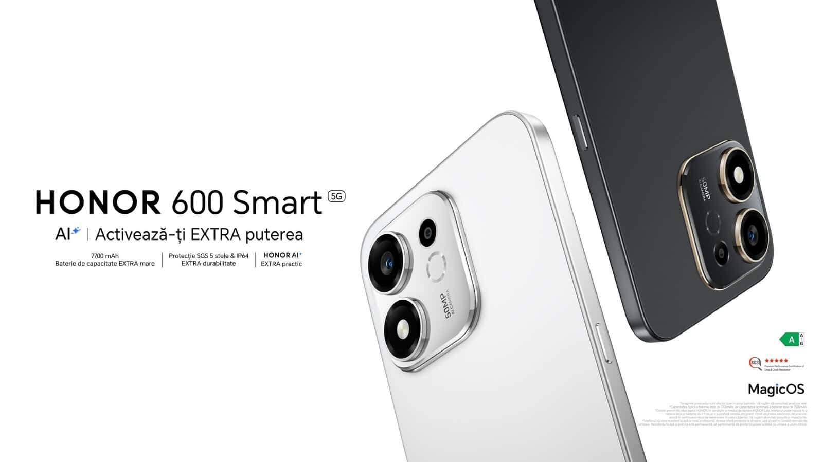 Honor 600 Smart Èi ce specificaÈii au fost aduse pe lÃ¢ngÄ bateria de 7700 mAh la preÈul de 1799 lei