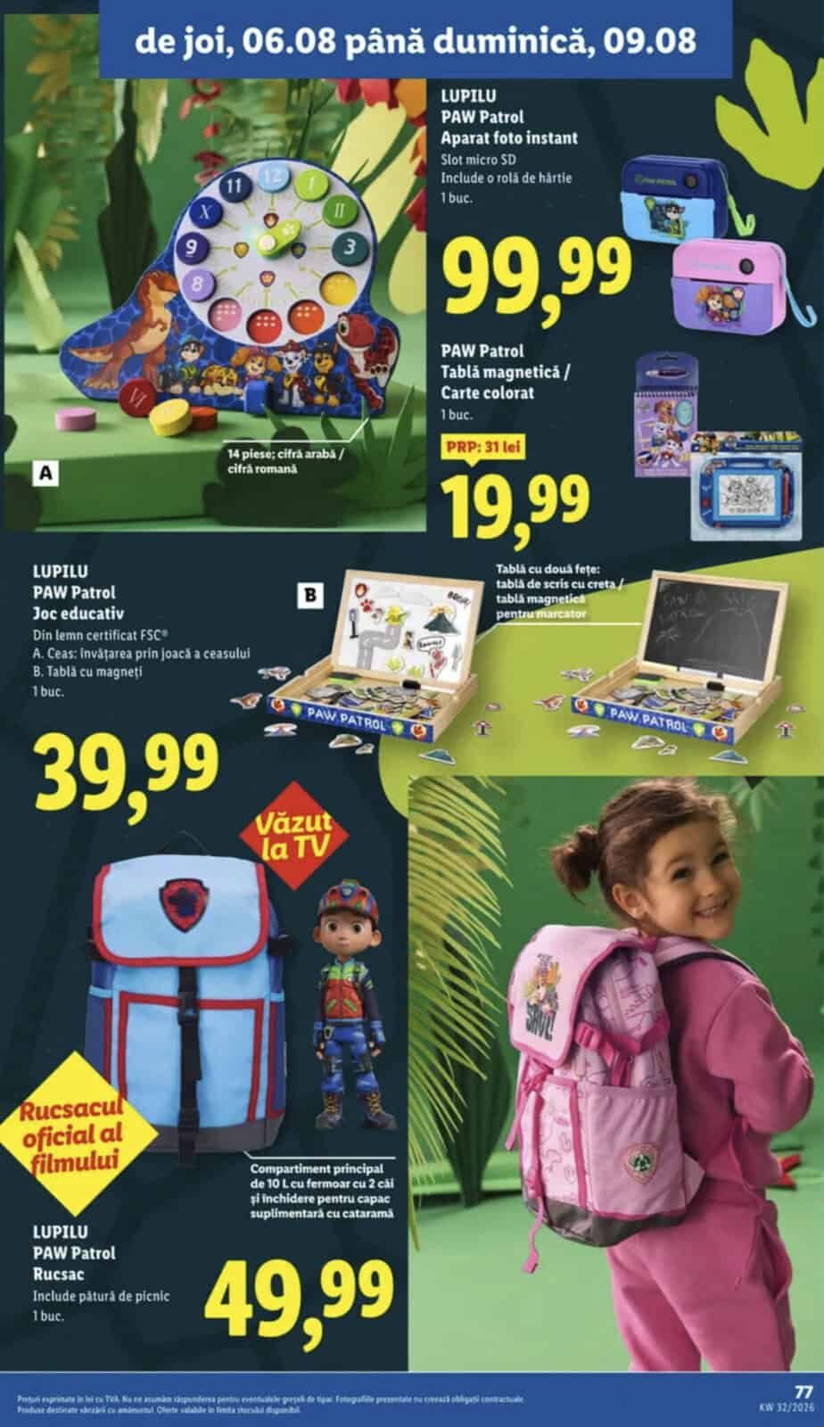 10 gadgets de la LIDL (3.08 – 9.08.26)