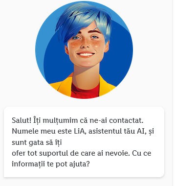 LIDL RomÃ¢nia Åi-a tras asistent bazat pe inteligenÅ£a artificialÄ (numele sÄu este Lia Åi nu gÄteÅte, doar dÄ sfaturi)
