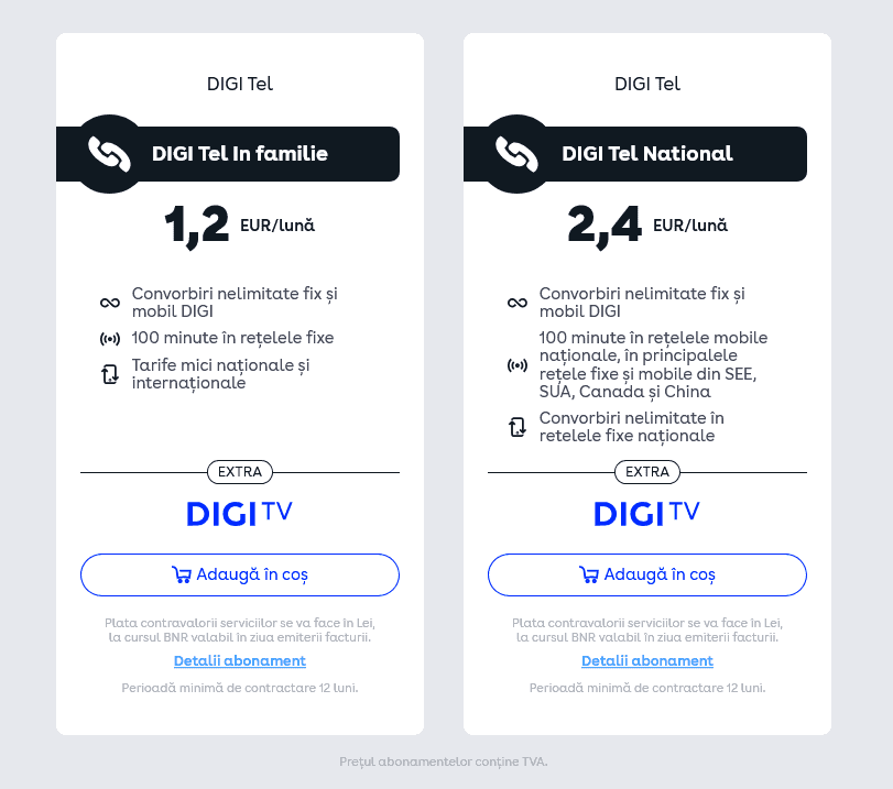 ÅtiaÅ£i cÄ Ã®n oferta DIGI existÄ Ã®ncÄ abonamente de telefonie fixÄ? (iatÄ cÃ¢t costÄ acestea Åi ce resurse primeÅti)