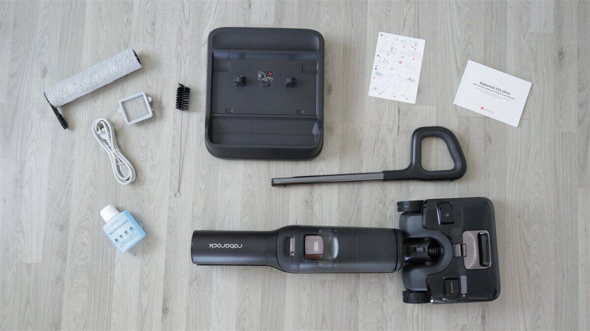 Aspirator umed-uscat Roborock F25 Ultra - review
