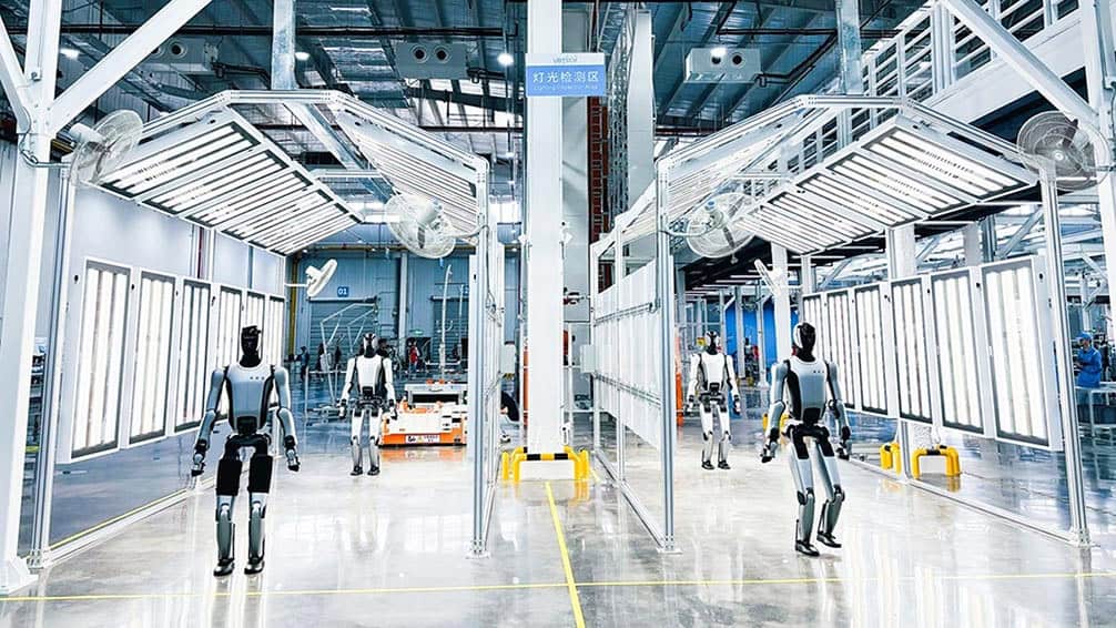 China a inaugurat prima fabricÄ la scarÄ mare Ã®n care roboÅ£ii umanoizi produc alÅ£i roboÅ£i umanoizi (la fiecare 10 minute, un robot iese pe uÅa uzinei automate)