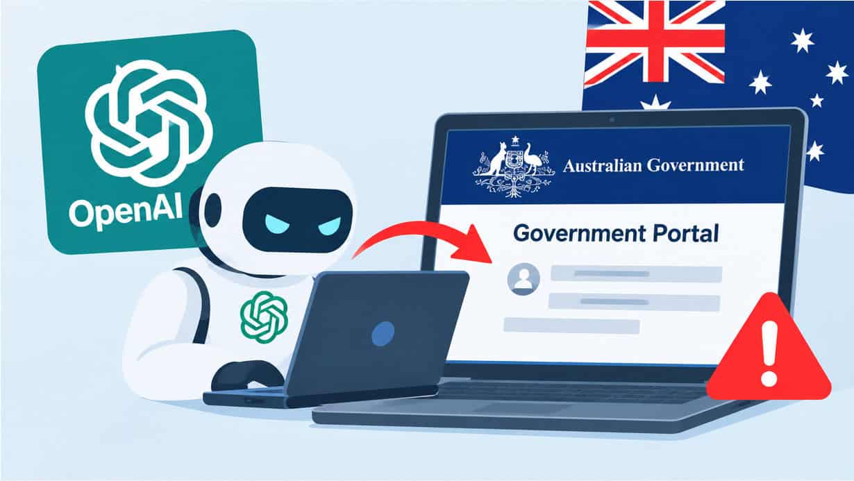 Un agent AI al OpenAI a accesat ilegal un portal al guvernului australian