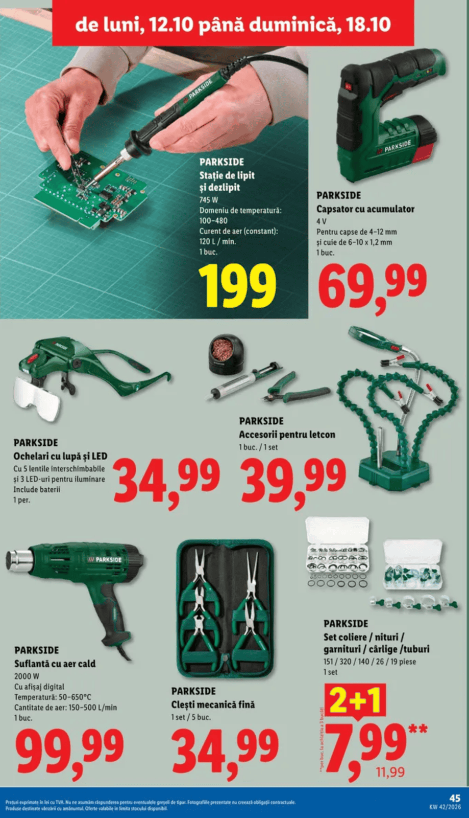 5 gadgets de la LIDL (12.10 – 18.10.26)