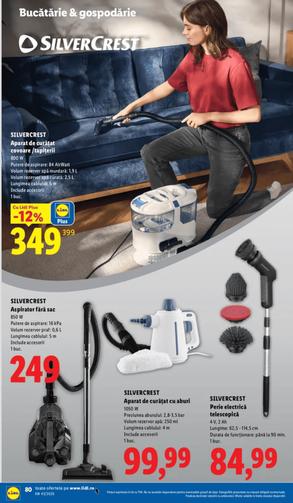 5 gadgets de la LIDL (19.10 – 25.10.26)