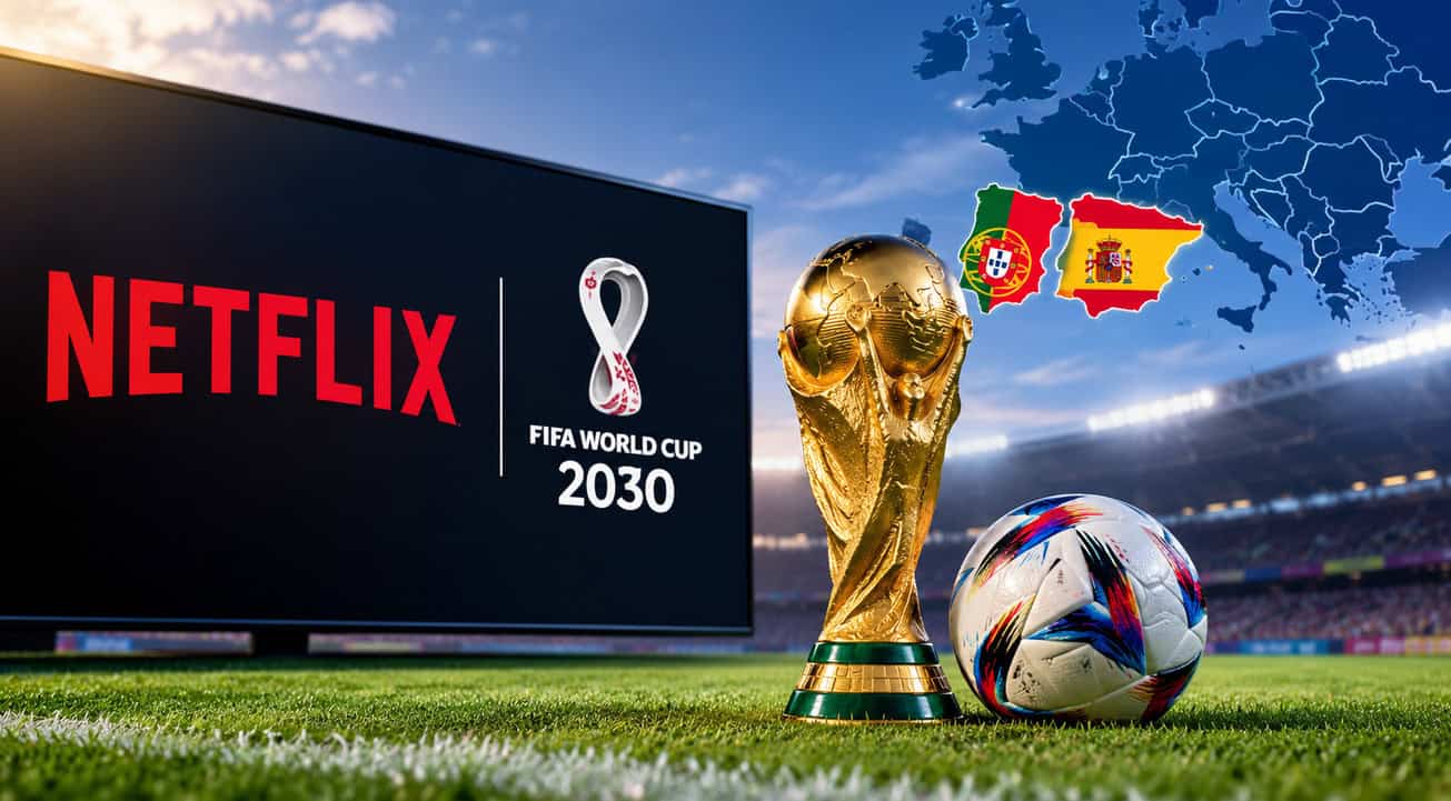 Netflix a cumpÄrat drepturile de difuzare a Campionatului Mondial de Fotbal 2030 Ã®n douÄ Å£Äri europene
