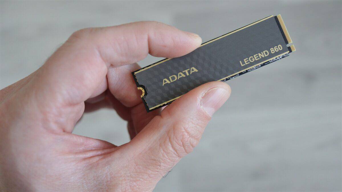SSD ADATA Legend 860 1TB - review
