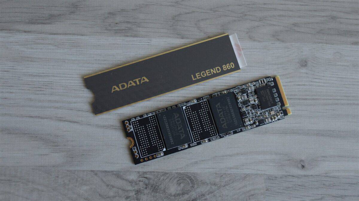 SSD ADATA Legend 860 1TB PCIe4 x4 – review